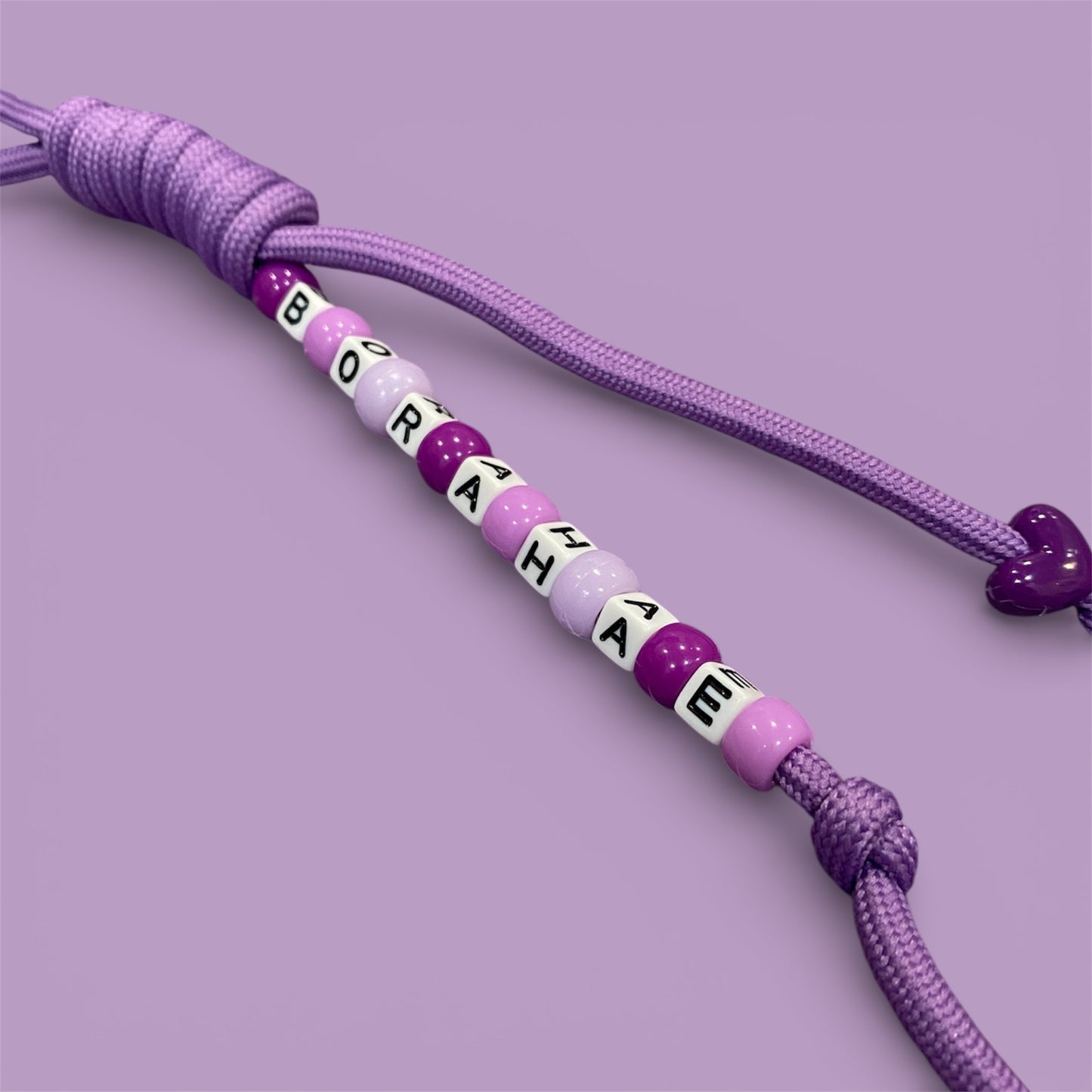 Bora Fuzzy Bora Heart Bag Charm: OT7 Inspired Purse Accessory