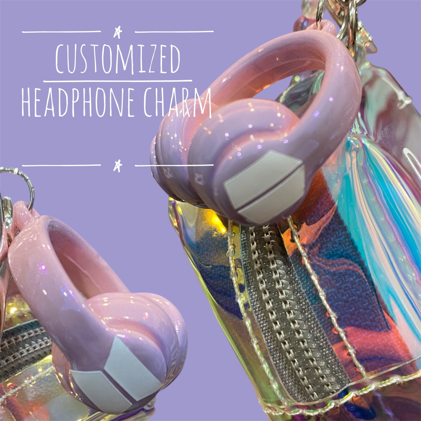Mikrokosmos Mini Holo Backpack Bag Charm