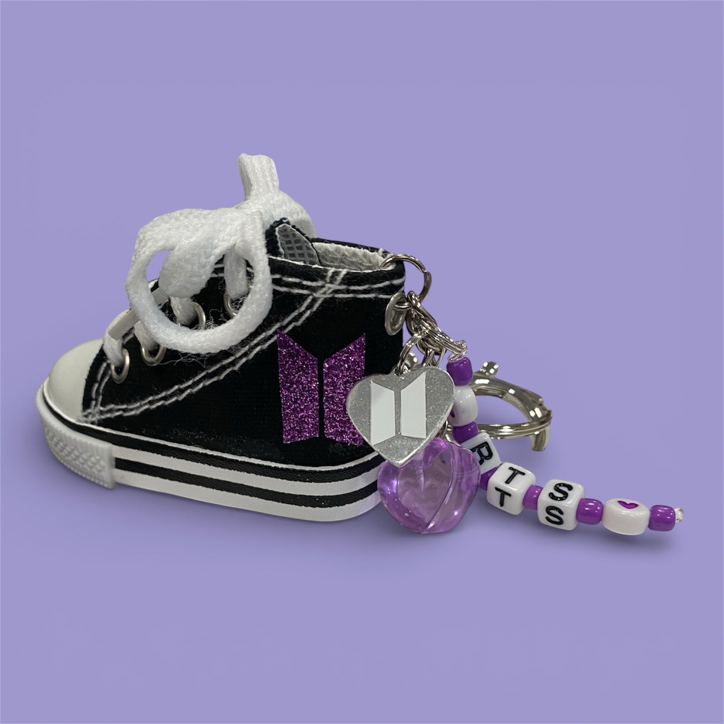 Personalized Bias Sneaker Bag Charm: Fanmade Merch