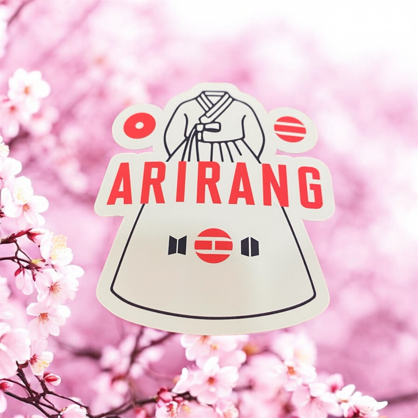 OT7 Comeback Hanbok Diecut Sticker