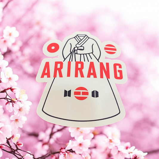 OT7 Comeback Hanbok Diecut Sticker