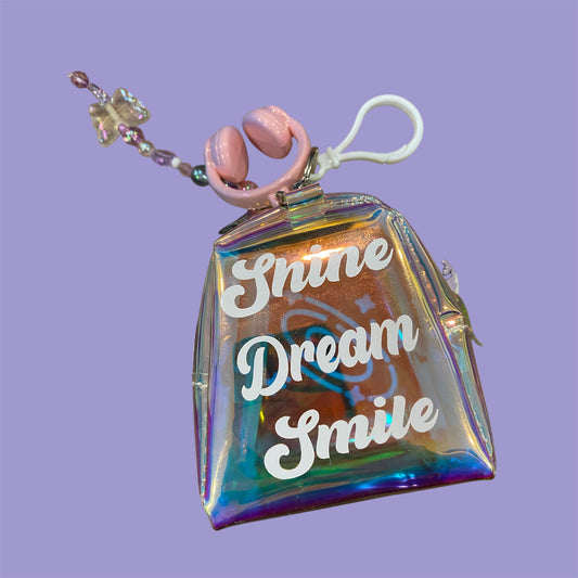 Mikrokosmos Mini Holo Backpack Bag Charm