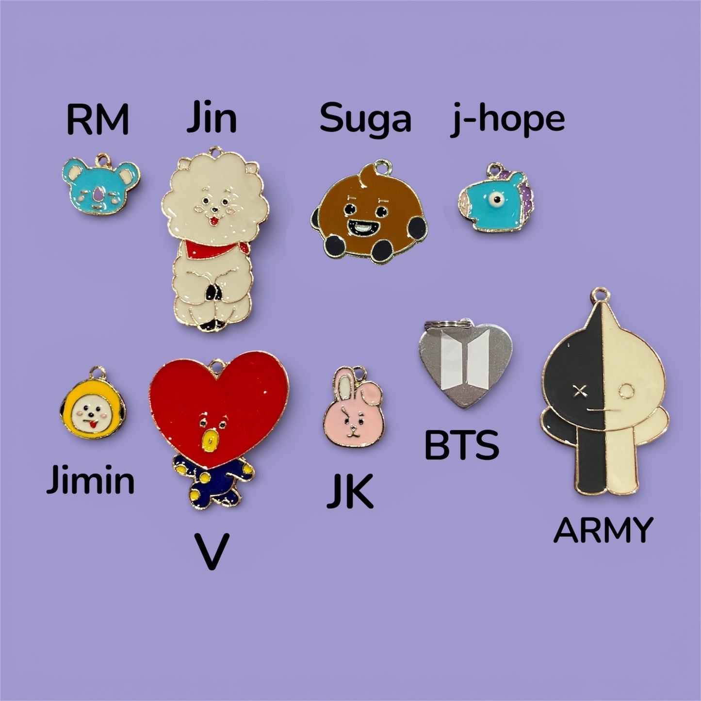 Personalized Bias Sneaker Bag Charm: Fanmade Merch