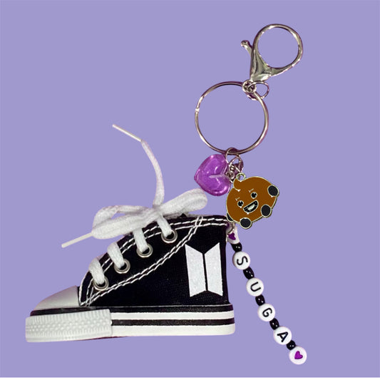 Personalized Bias Sneaker Bag Charm: Fanmade Merch