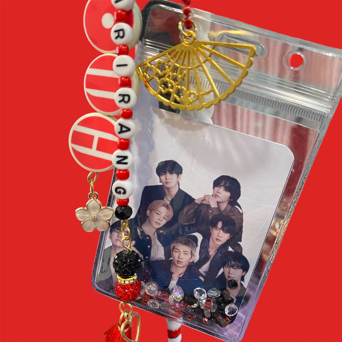OT7 Comeback Bag Charm: Fanmade Bag Accessory